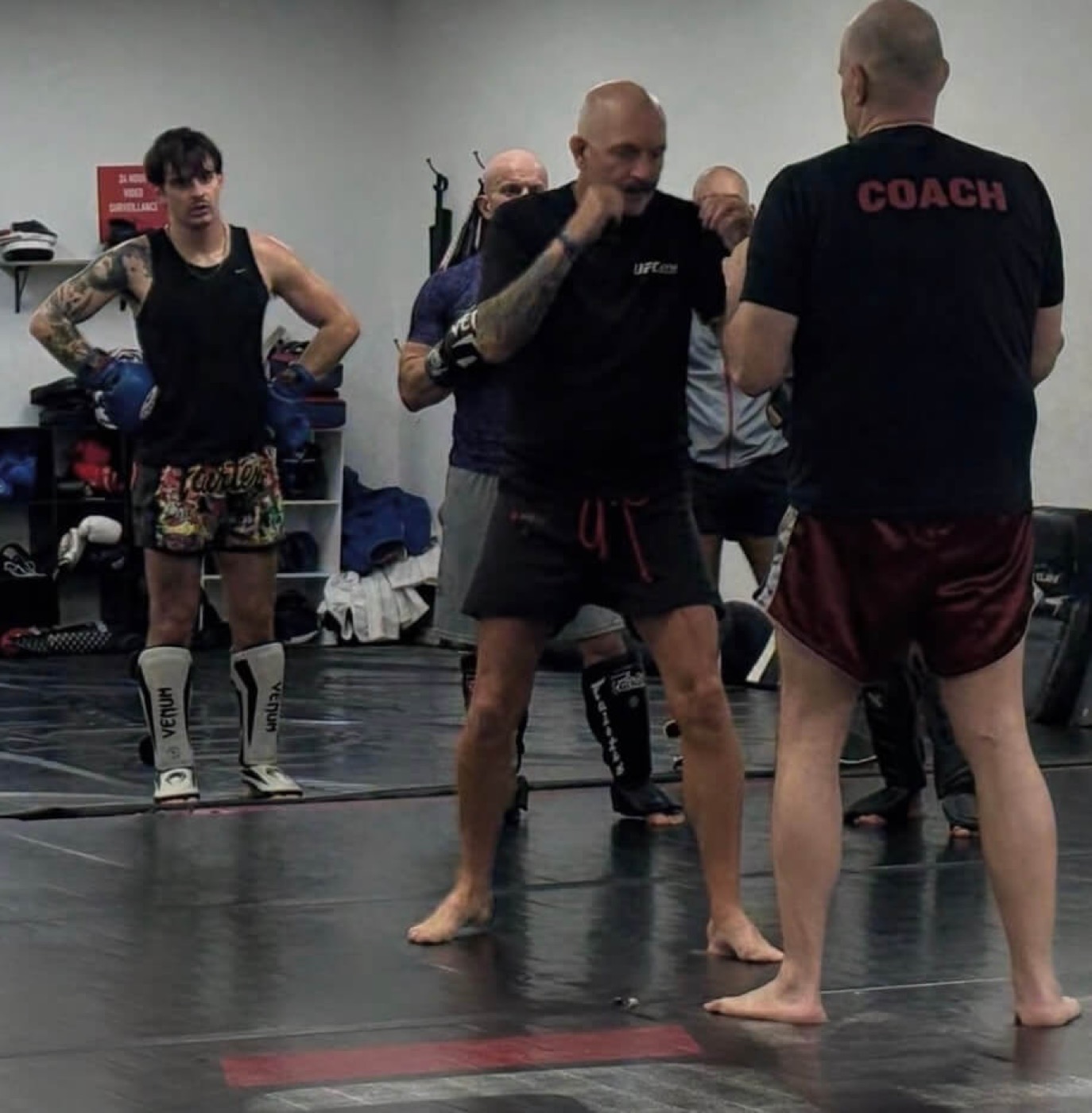 Coaching session at UFC Gym Clearwater