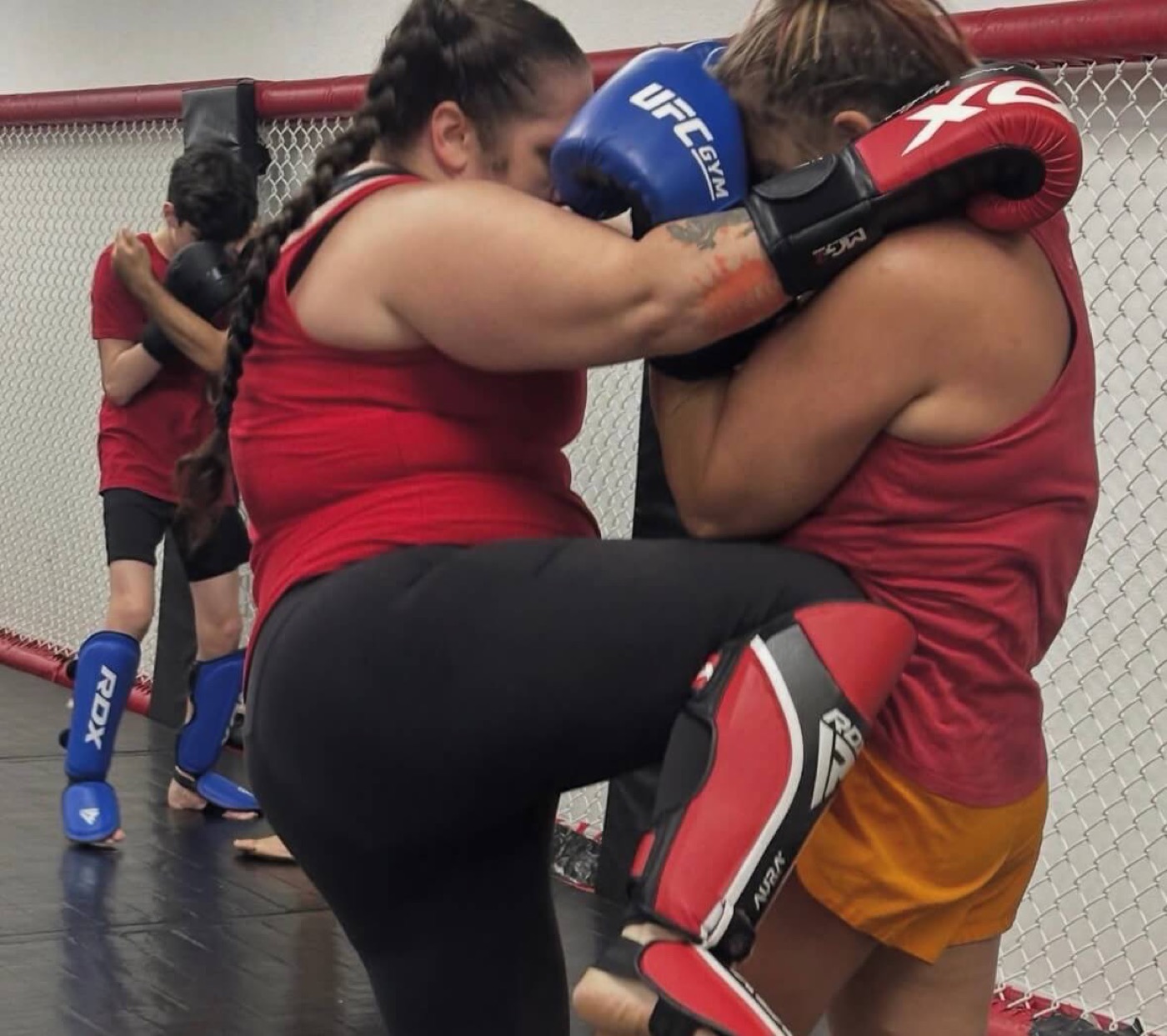 Muay Thai sparring at UFC Gym Clearwater