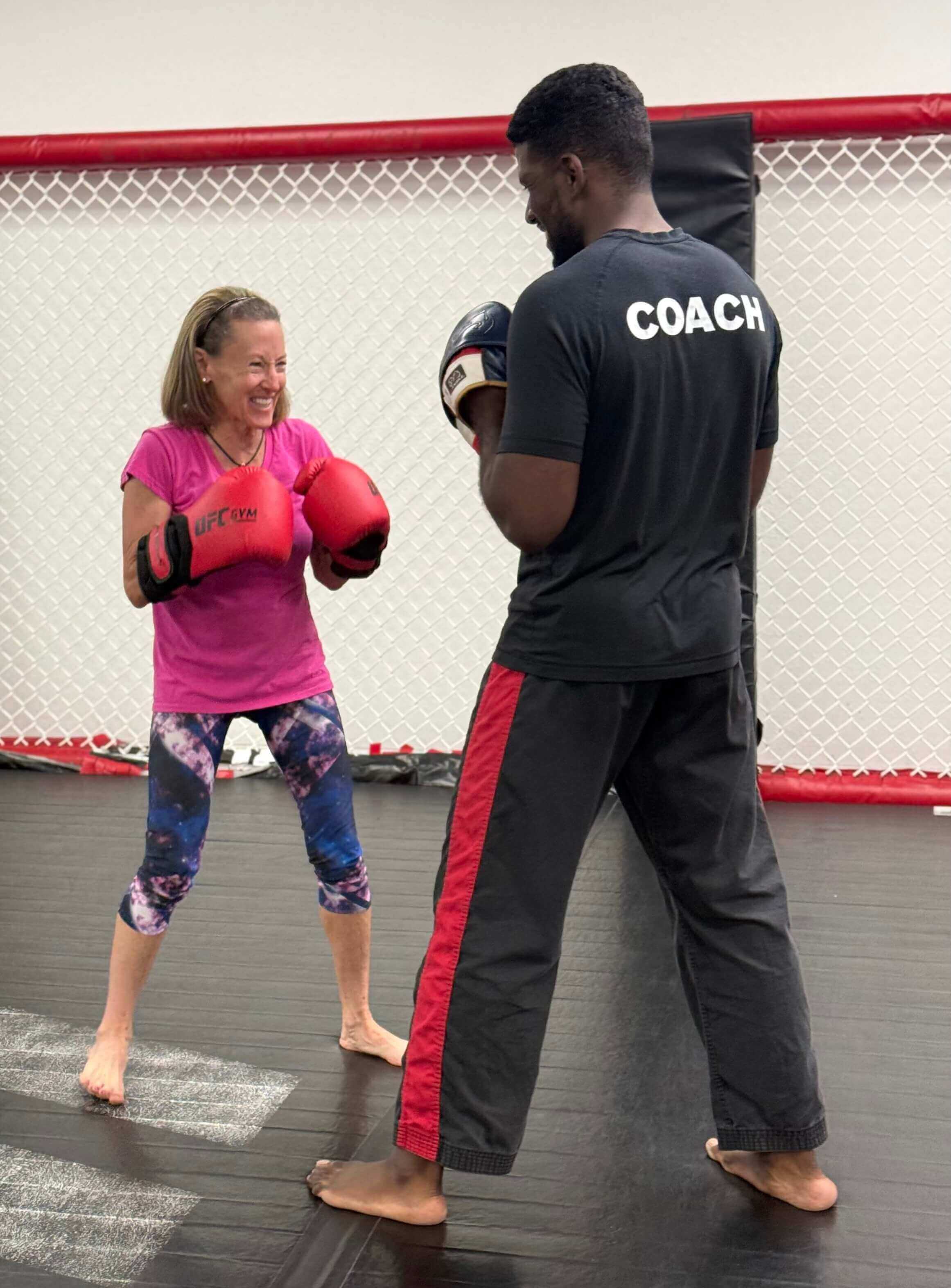 Personal training session at UFC Gym Clearwater